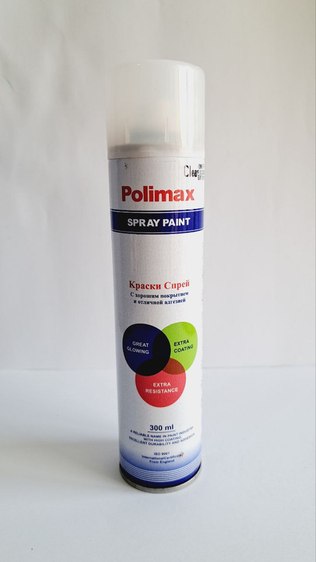 اسپری کیلر براق پلی مکس مدل SPRAY PAINT حجم 300 میلی لیتر