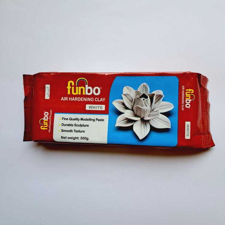 خمیر هواخشک وارداتی فانبو سفید 500گرمی