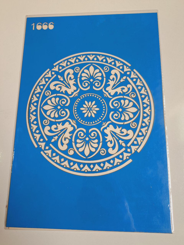 شابلون استنسیل کد 1666 سایز 30*20