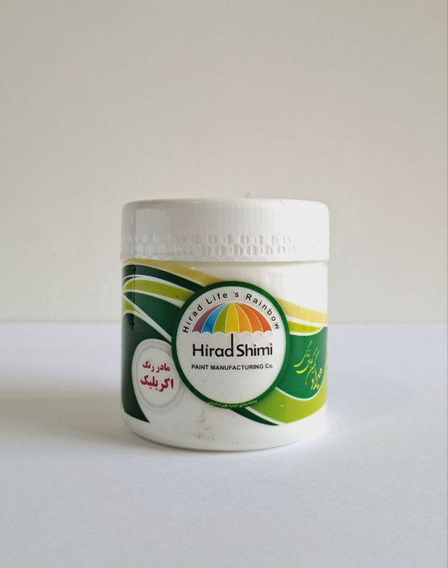 رنگ سفید اکریلیک هیراد شیمی ۳۰۰میل