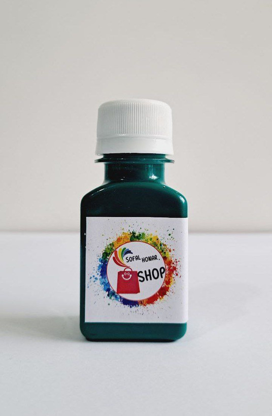 رنگ اکریلیک سبز الوان ۷۰میل