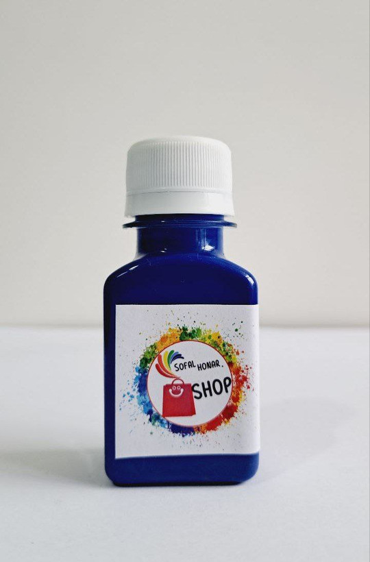 رنگ اکریلیک آبی الوان ۷۰میل