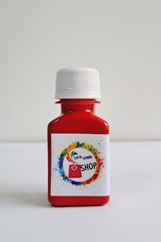 رنگ اکریلیک قرمز اَلوان ۷۰میل