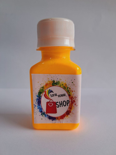 رنگ اکریلیک پرتقالی فلورسنت رپین ۷۰میل