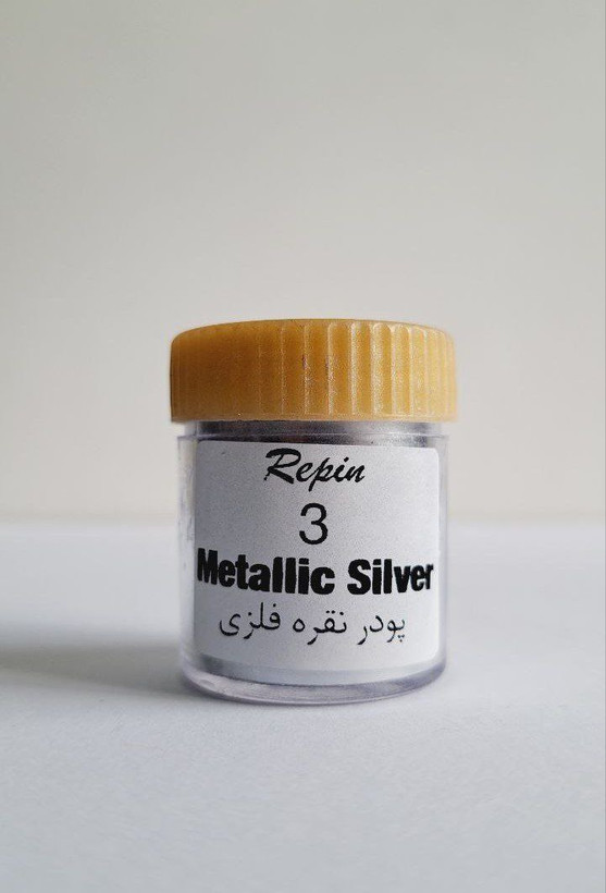 پودر فلز نقره ای رپین