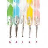 قلم داتینگ فلزی ۵عددی طراحی