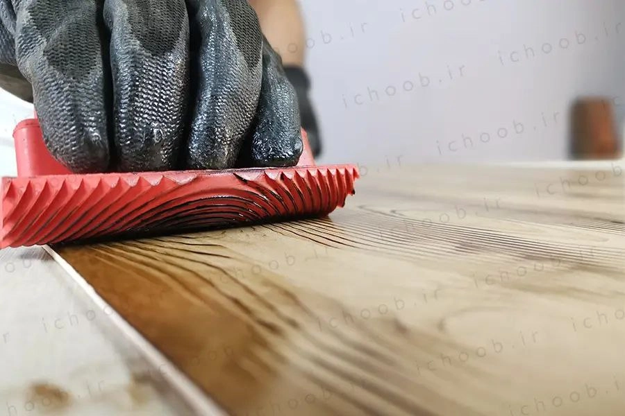 براش وود گرینر 13 سانت (شابلون طرح چوب) wood griner