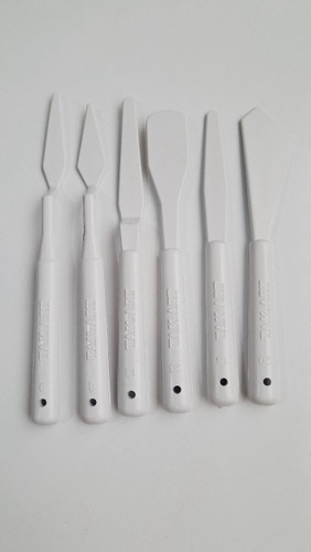 کاردک پلاستیکی مجموعه ۶عددی تک آرت