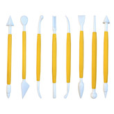 ابزار سفالگری فرمدهی ریمانو 8عددی مدل ART TOOLS