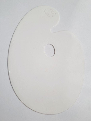 پالت رنگ تخت پلاستیکی🎨