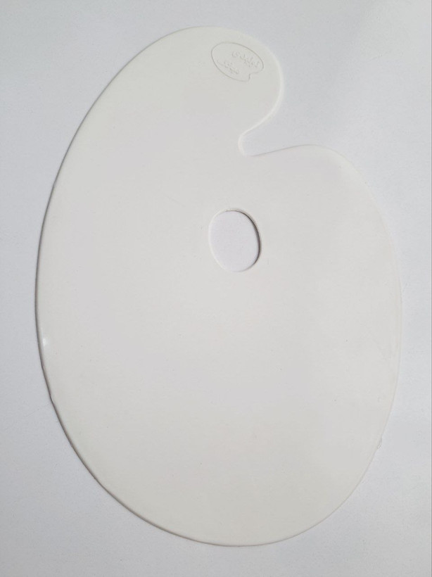 پالت رنگ تخت پلاستیکی🎨