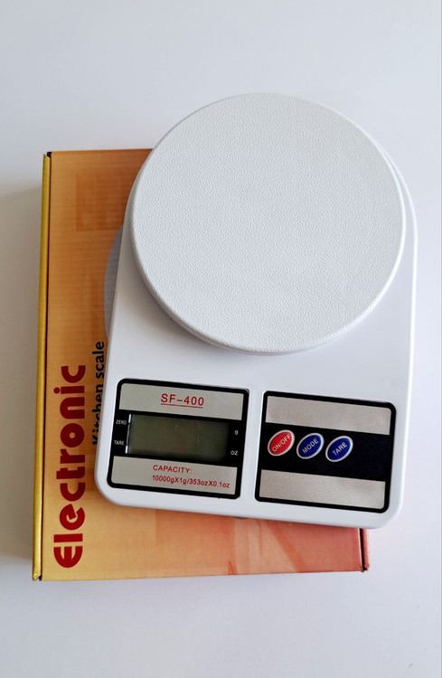 ترازو آشپزخانه الکترونیک مدل SF-400 (ترازو ۱۰ کیلوگرمی) اصل