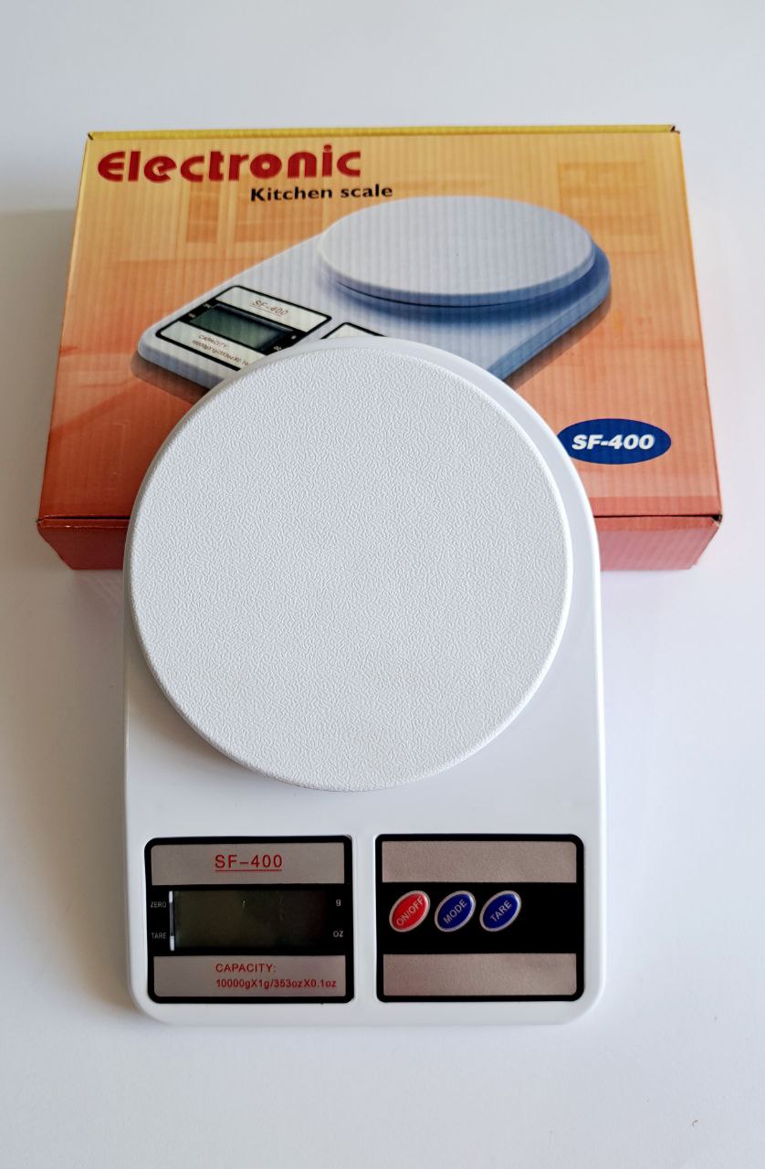 ترازو آشپزخانه الکترونیک مدل SF-400 (ترازو ۱۰ کیلوگرمی) اصل