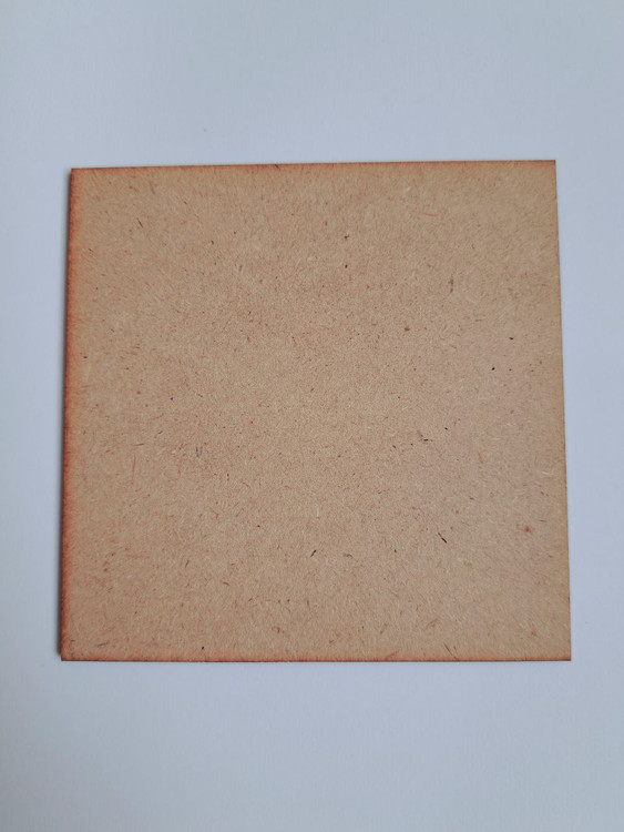 زیر لیوانی چوبی خام مربع(بیس چوبی) ۱۰سانتی متر