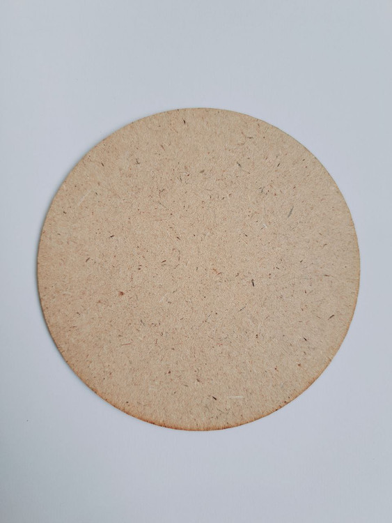 زیر لیوانی چوبی خام دایره(بیس چوبی گرد) ۱۰سانتی متر