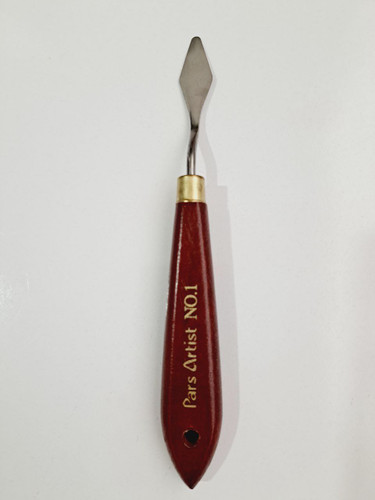 کاردک نقاشی حرفه ای پارس آرتیست فلزی دسته چوبی No 1(pars artist)