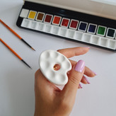 پالت انگشتری سرامیکی تخم مرغی(پالت انگشتی)