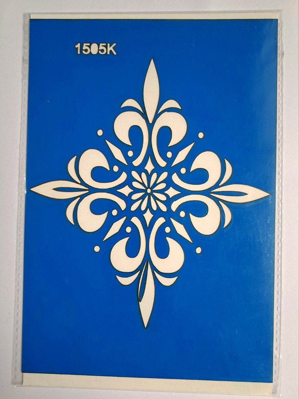شابلون استنسیل هنری کد 1505سایز 20*14 (شابلون نقاشی)