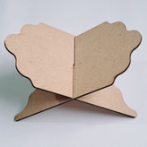 رحل قرآن چوبی مدل هلالی دو تکه