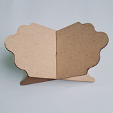 رحل قرآن چوبی مدل هلالی دو تکه