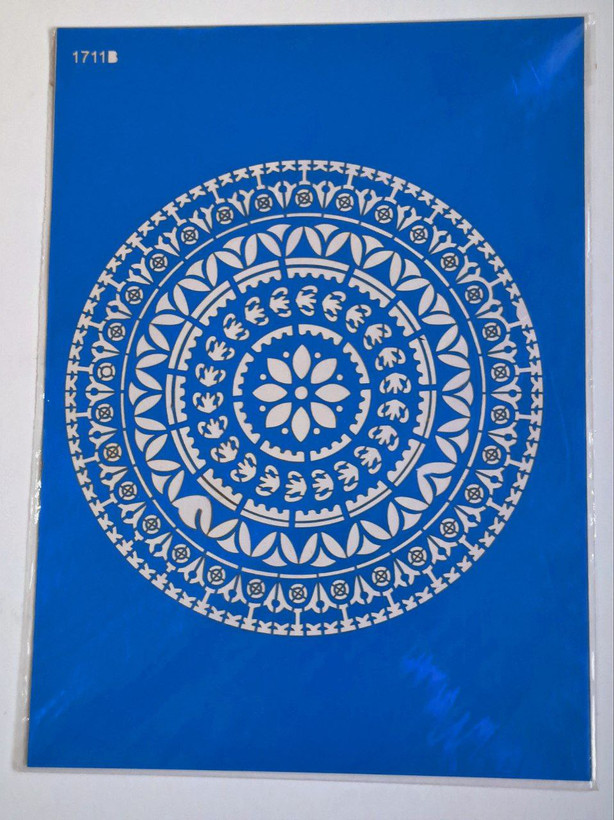 شابلون استنسیل کد 1711 سایز 36 در 26 (شابلون نقاشی دکوراتیو)