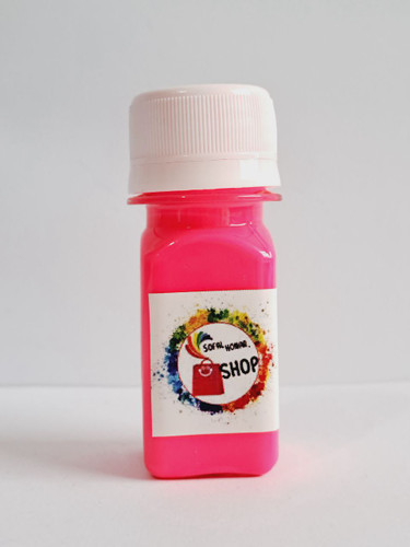 رنگ اکریلیک صورتی فلورسنت حجم 40 میلی لیتر