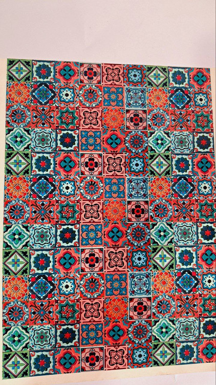 ترانسفر سنتی سرد طرح کاشی