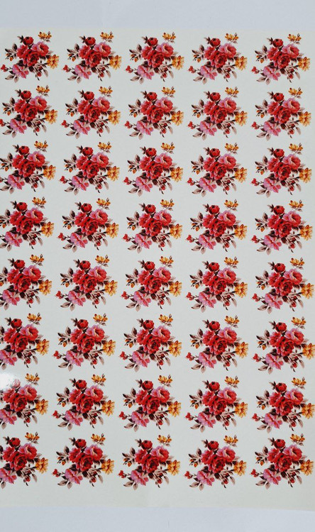 ترانسفر سرد طرح گل