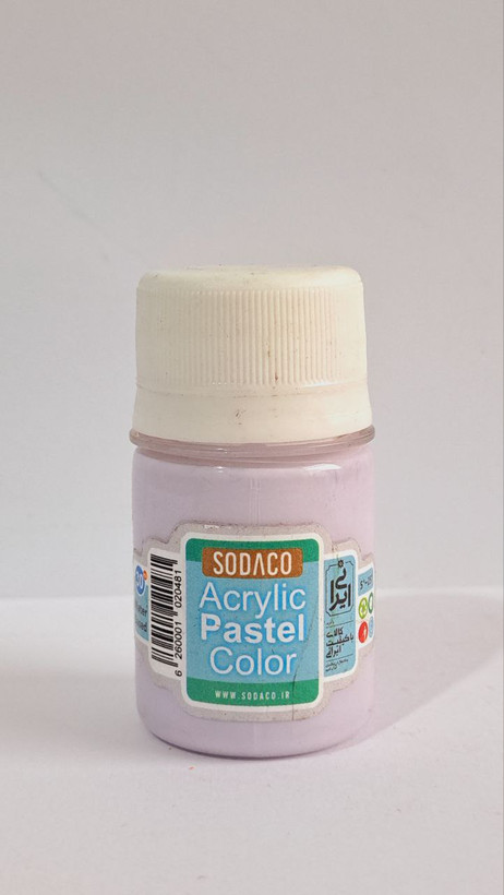 رنگ اکریلیک بنفش یاسی پاستلی سوداکو Simple حجم 30میلی لیتر