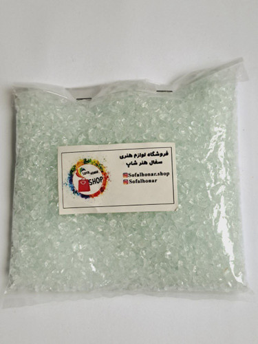 کریستال ژئود شفاف ریز شنی