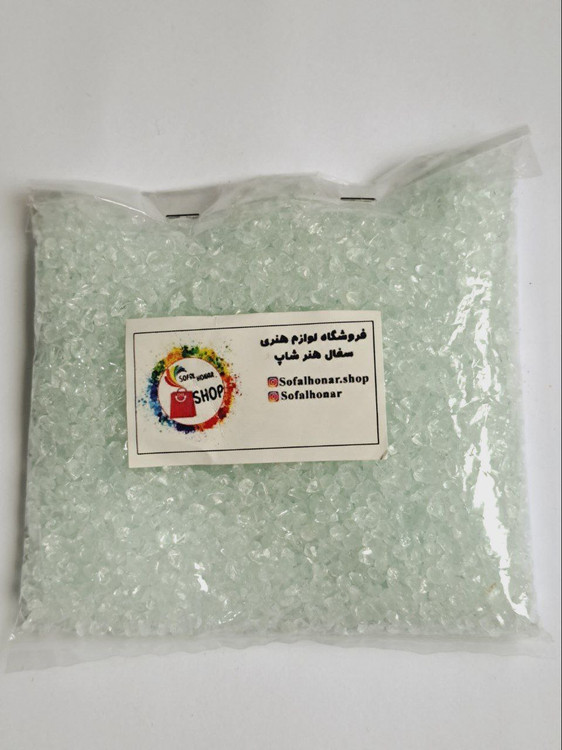 کریستال ژئود شفاف ریز شنی