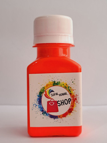 رنگ اکریلیک فلورسنت قرمز رپین بلک لایت حجم 70میلی لیتر (آکرولیک شب نما)