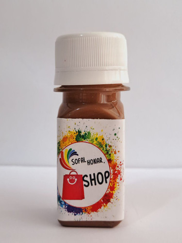 رنگ اکریلیک قهوه ای(شکلاتی) الوان ALVAN حجم 40میلی لیتر