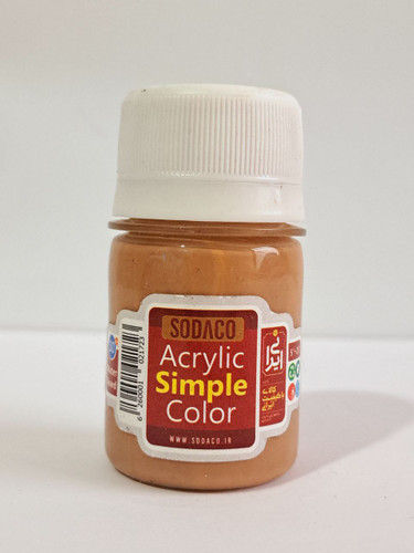 رنگ اکریلیک نسکافه ای سوداکو حجم 30میلی لیتر