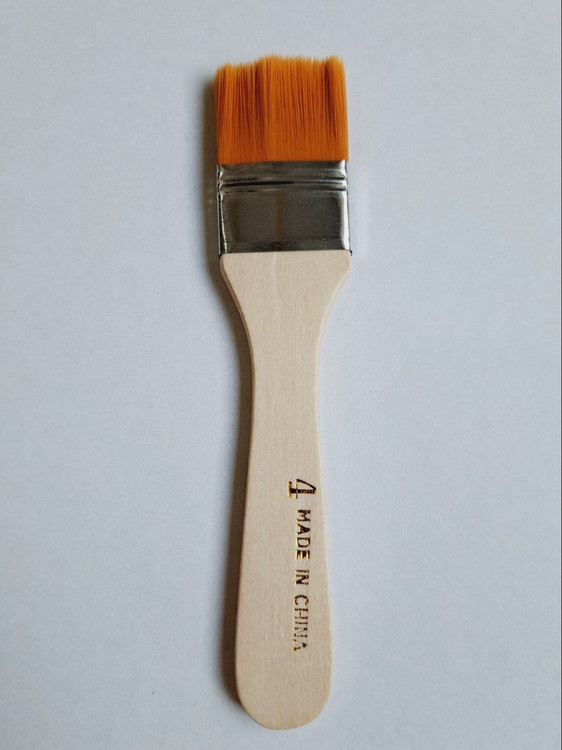 قلمو زمینه سرتخت اقتصادی سایز 4 موی نرم و لطیف(مناسب زمینه و وارنیش)