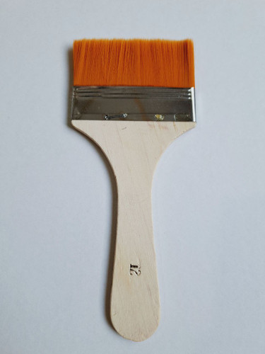 قلمو زمینه سرتخت اقتصادی سایز 12 موی نرم و لطیف(مناسب زمینه و وارنیش زدن)