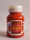 رنگ اکریلیک رداکسید ساده سوداکو simple حجم ۱۲۵میل