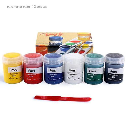 گواش پارس 6 رنگ مدل 0036 pars