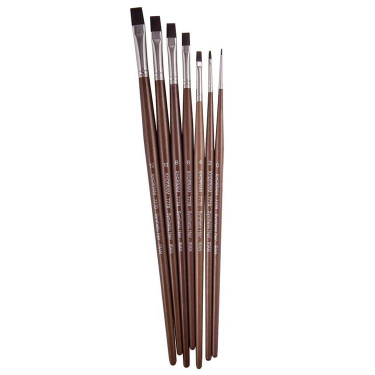 قلمو خرم (khorram) مدل تخت تیره ، بسته 7 عددی ، کد 777B سایز 0 تا ۱۲