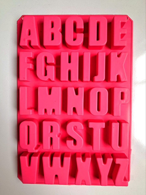 قالب سیلیکونی حروف انگلیسی بزرگ 23*33