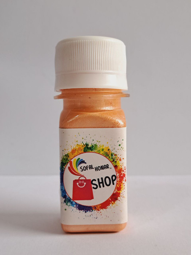 رنگ اکریلیک گلبهی صدفی کارن(متالیک) 40میل