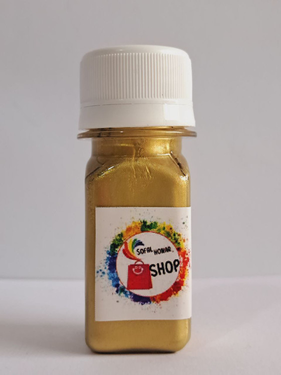 رنگ اکریلیک سبز انگوری صدفی کارن(متالیک) 40میل