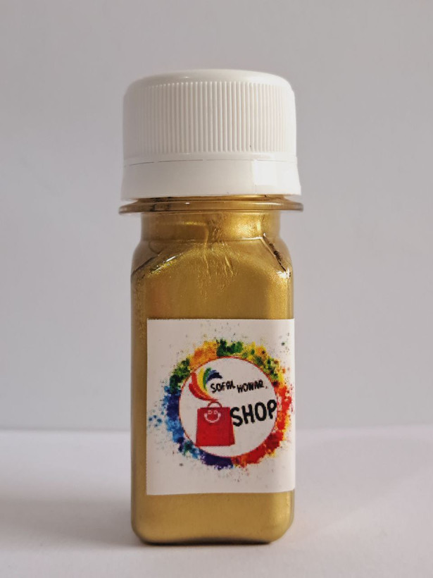 رنگ اکریلیک سبز انگوری صدفی کارن(متالیک) 40میل