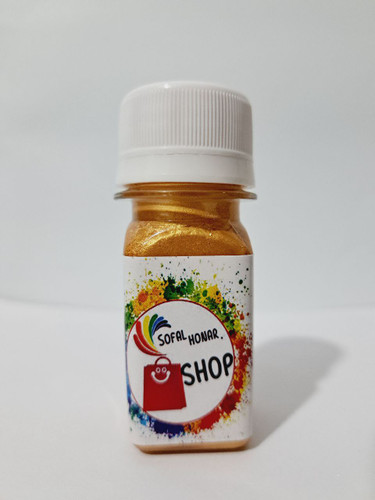 رنگ اکریلیک طلایی تیره صدفی کارن(متالیک) 40میل