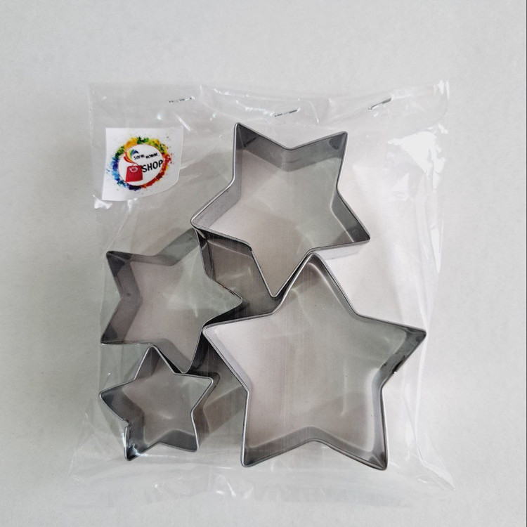 کاتر استیل ستاره پک ۴عددی