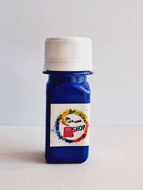 رنگ اکریلیک آبی الوان ALVAN حجم ۳۰میل