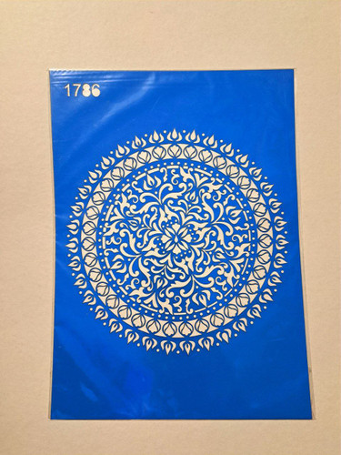 شابلون استنسیل کد 1786 سایز 26*36 (شابلون نقاشی دکوراتیو)