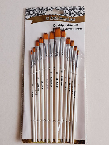 قلمو سرگرد الیزا ۱۲ عددی آرتیست براش