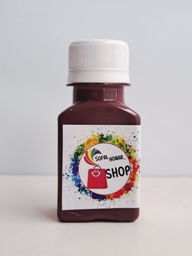 رنگ اکریلیک قهوه ای سیر الوان ALVAN حجم 90 میل