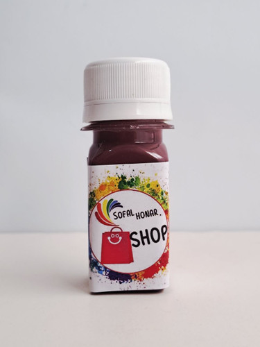 رنگ اکریلیک قهوه ای سیر الوان ALVAN حجم 50میل